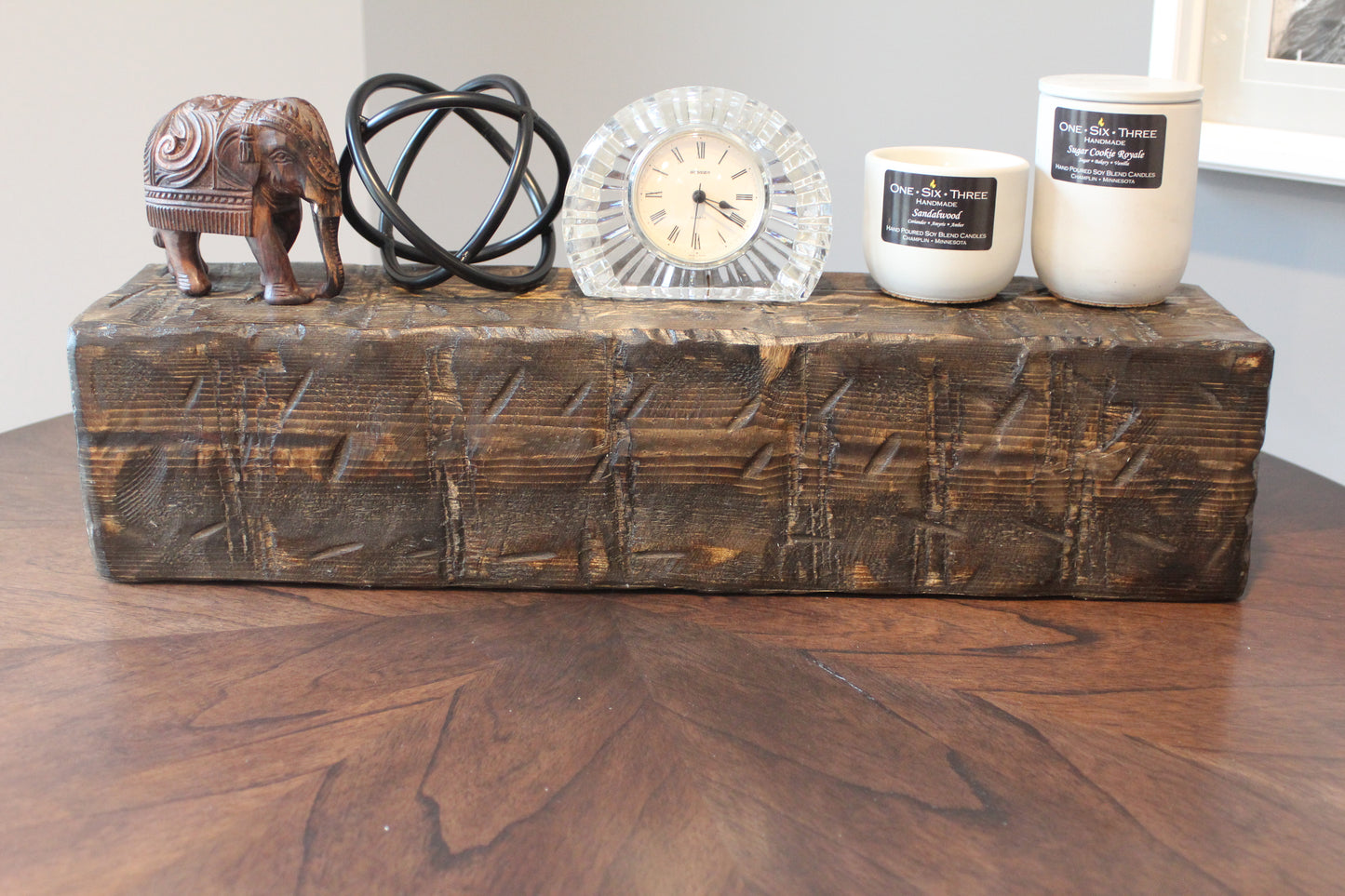 Distressed Wood Shelf