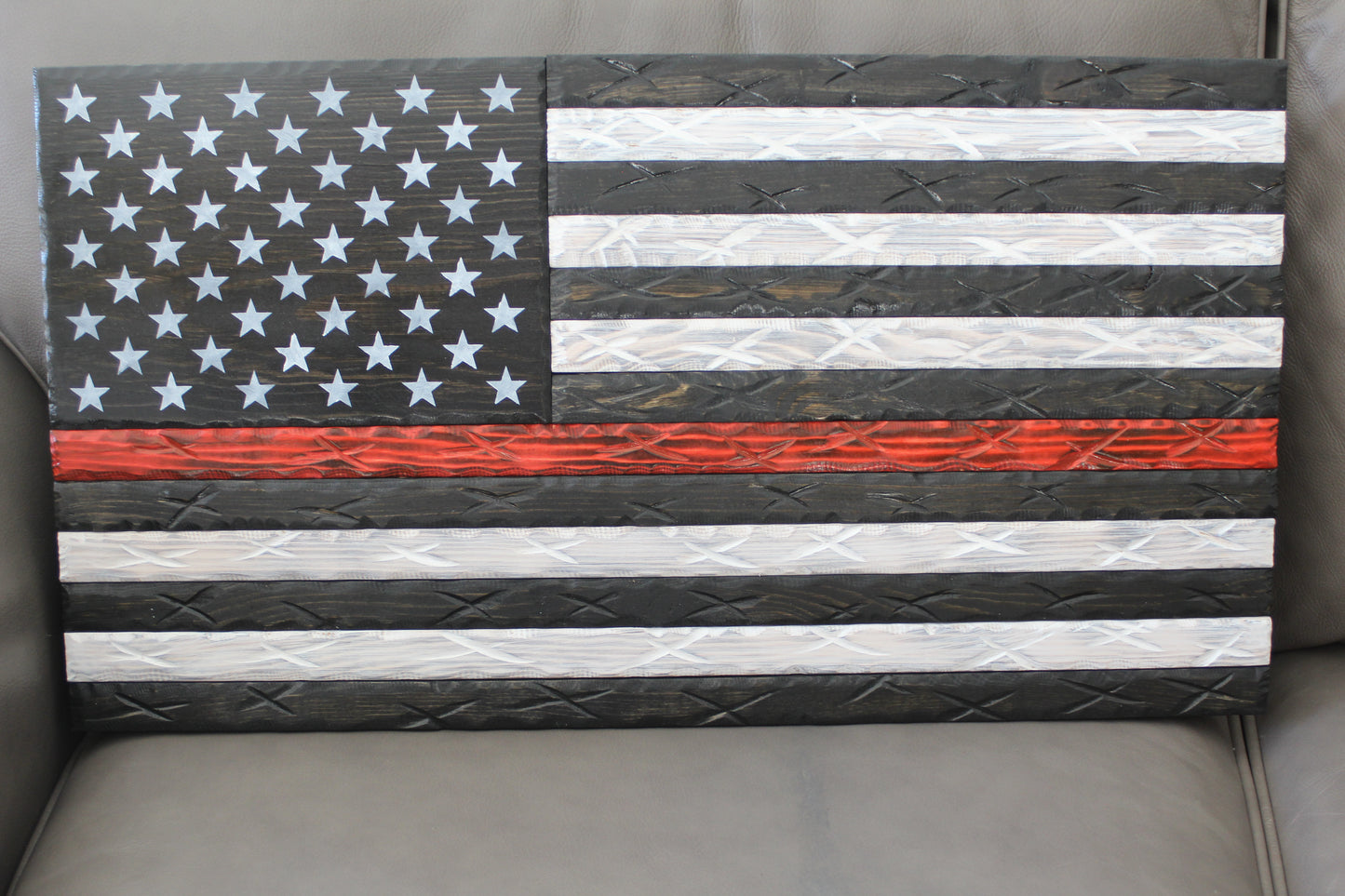 American Red Line Flag